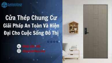 Cửa Thép Chung Cư – Giải Pháp An Toàn Và Hiện Đại Cho Cuộc Sống Đô Thị